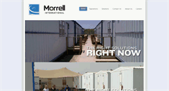 Desktop Screenshot of morrellinternational.com